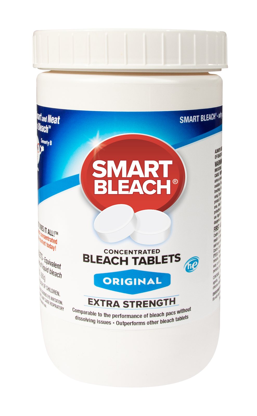 Smart Bleach&reg; Concentrated Bleach Tablets, Original &mdash; 80 tablets, NET WT 31 OZ